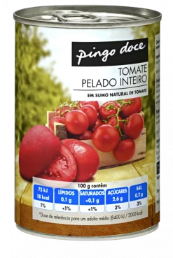Tomate Pelado Inteiro