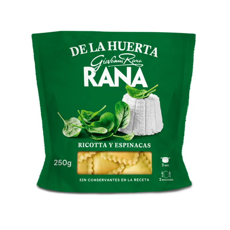 Tortellini de Ricota com Espinafres