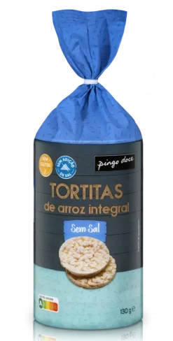 Tortitas de Arroz sem Sal