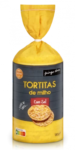Tortitas de Milho Sem Glúten