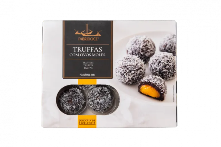 Trufas com Ovos Moles