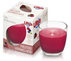 Vela Ambientadora Frutos Vermelhos