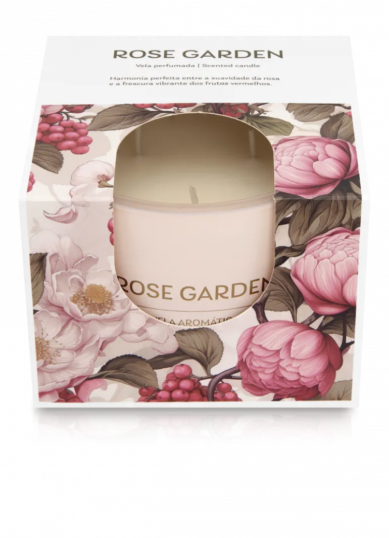 Vela Ambientadora Rose Garden