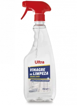 Vinagre de Limpeza em Spray Limão