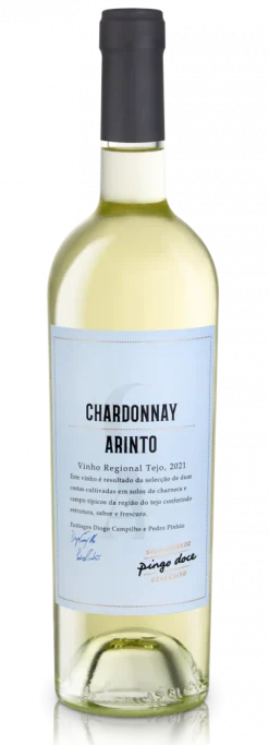 Vinho Branco Tejo Chardonnay Arinto Pingo Doce
