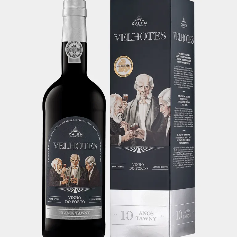 Vinho do Porto Tawny 10 anos Cálem Velhotes
