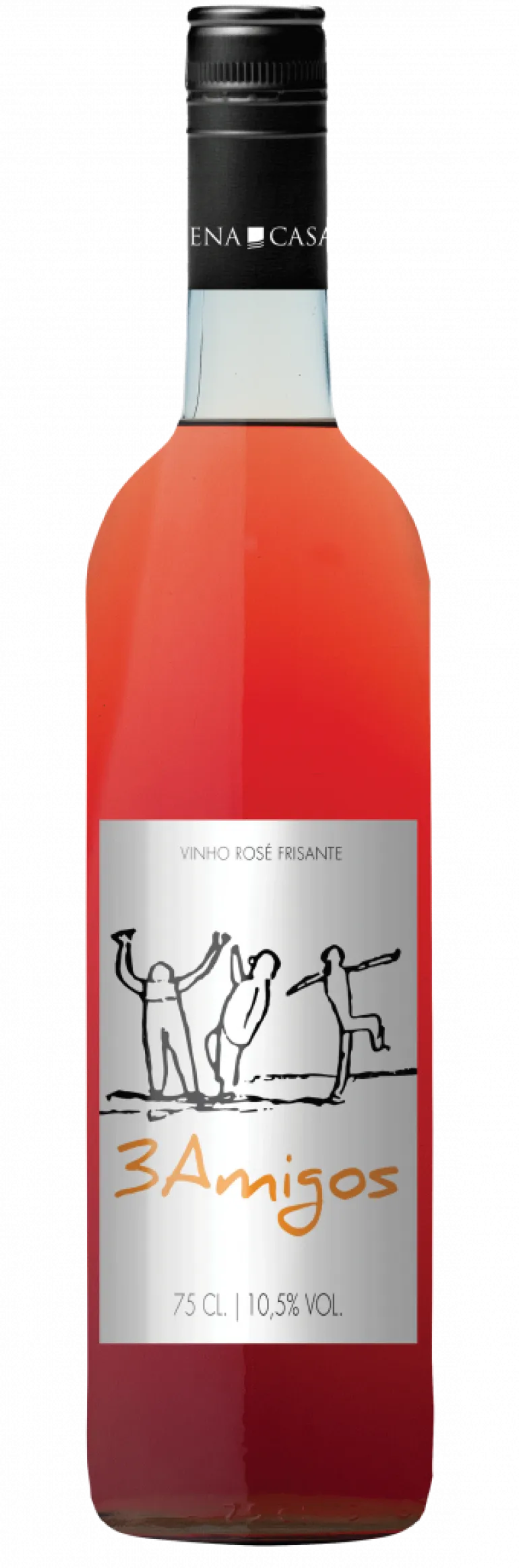 Vinho Rosé Frizante 3 Amigos