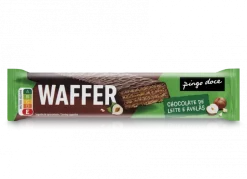 Waffer XXLcom Chocolate de Leite e Avelã