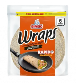 Wraps de Trigo Integral