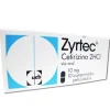 Zyrtec 10mg 20 comprimidos